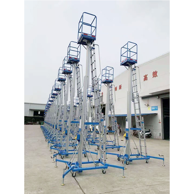 Outdoor Electric Aluminium Hand Aerial Work Vertical Platform Lifting Platform